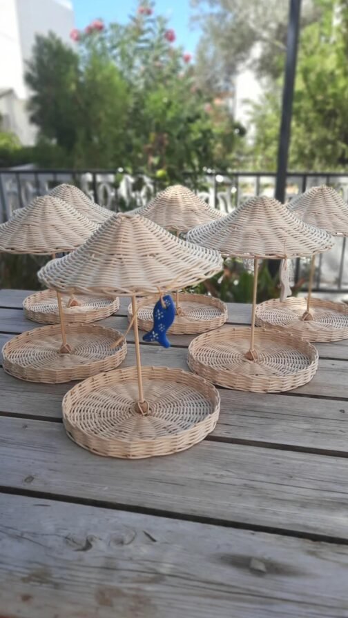 RATTAN ŞEMSİYE SUNUMLUK - Görsel 3