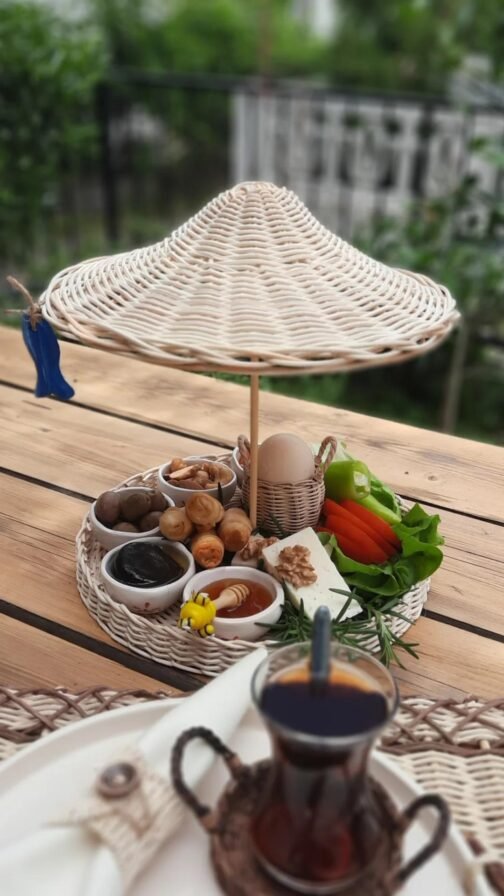 RATTAN ŞEMSİYE SUNUMLUK - Görsel 4