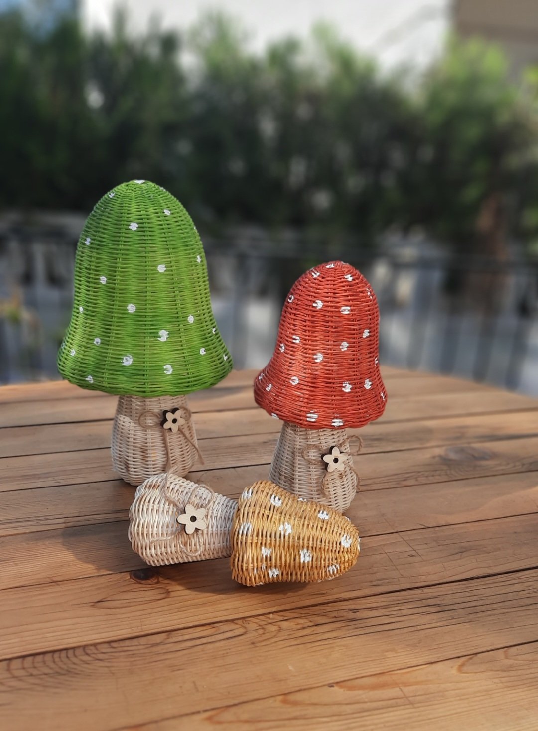 RATTAN LED AYDINLATMA MANTARLAR