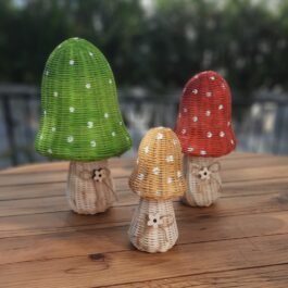 RATTAN LED AYDINLATMA MANTARLAR