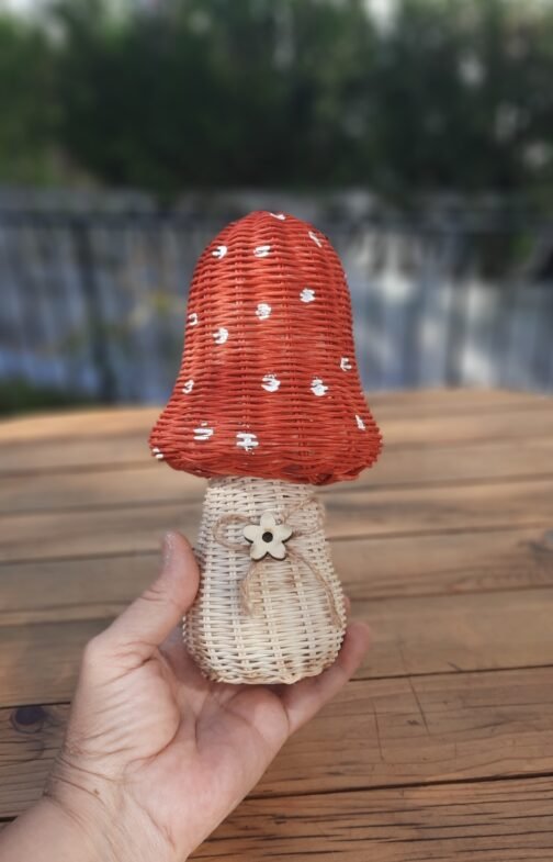 RATTAN LED AYDINLATMA MANTARLAR - Görsel 8