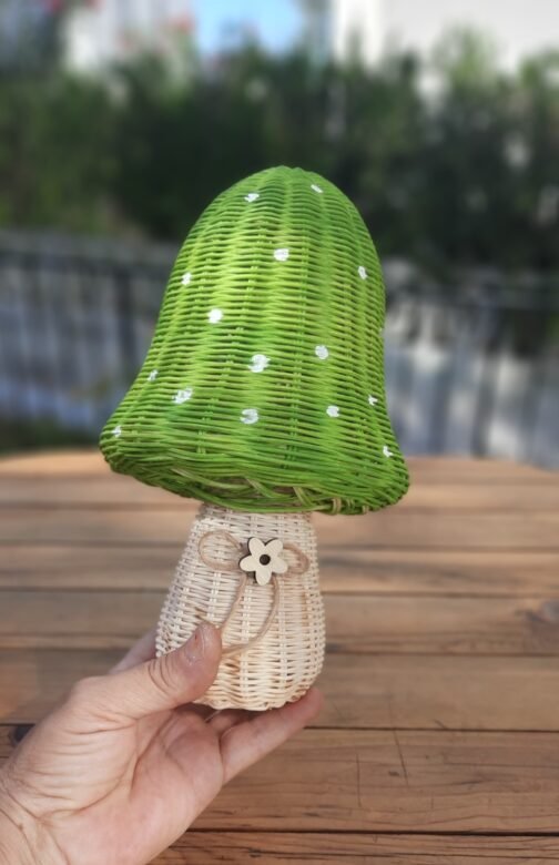 RATTAN LED AYDINLATMA MANTARLAR - Görsel 9