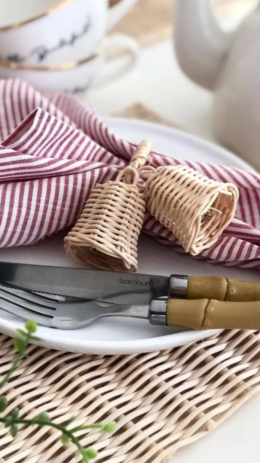 RATTAN ÇAN PEÇETE YÜZÜK 4’lü