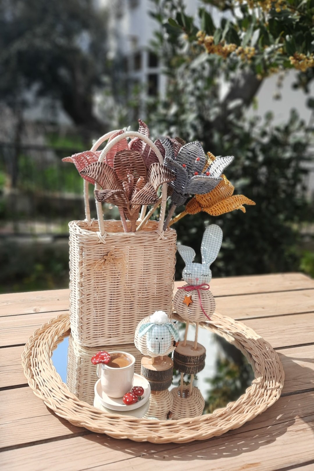 RATTAN LİLYUM ÇİÇEK - Görsel 5