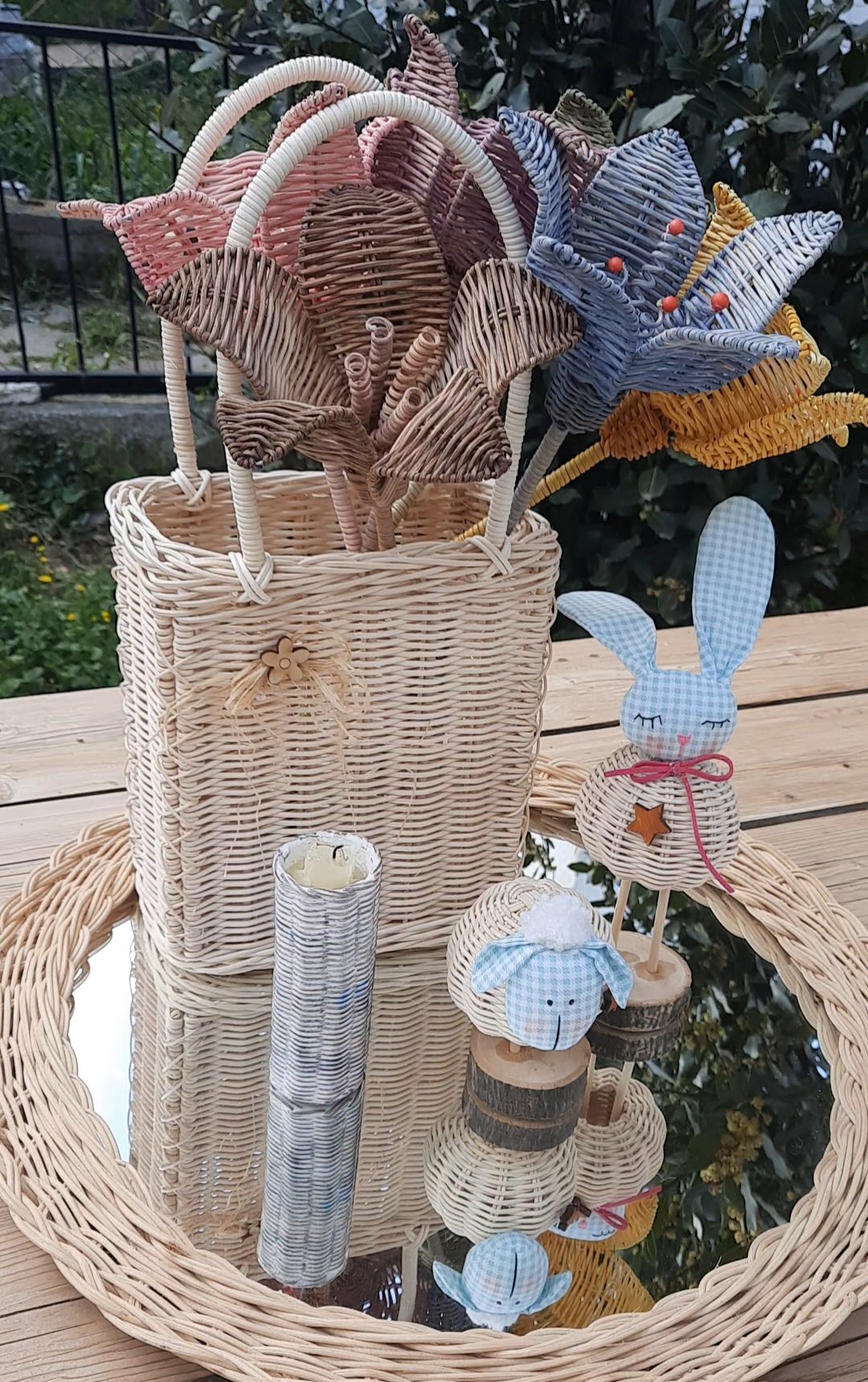 RATTAN LİLYUM ÇİÇEK - Görsel 6